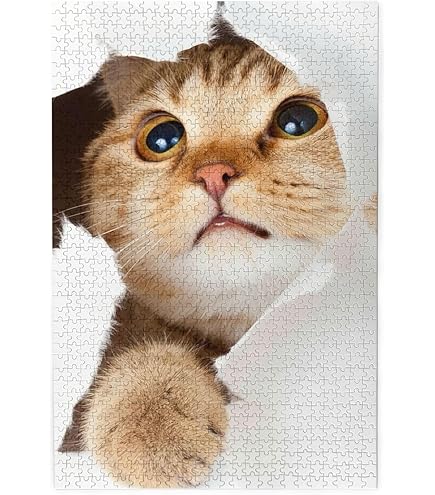 Amazon | ジグソーパズル 猫柄 1000ピース 誕生日プレゼント